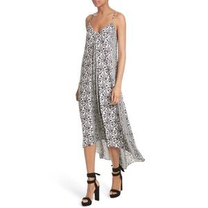 Alice + Olivia Rowley High Low Maxi Dress